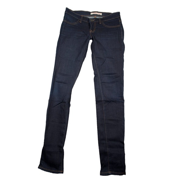 J Brand Denim - J Brand Womens‎ Legging Size 26 Blue Comfort Stretch Lightweight Dark Starless